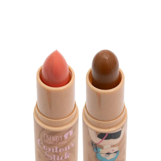 Contorno y Rubor en Barra Doble - Trendy (USD3,94)