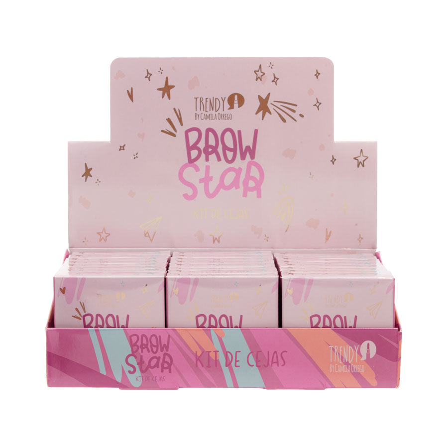 Kit de Cejas Brow Star Trendy (USD$5,26)
