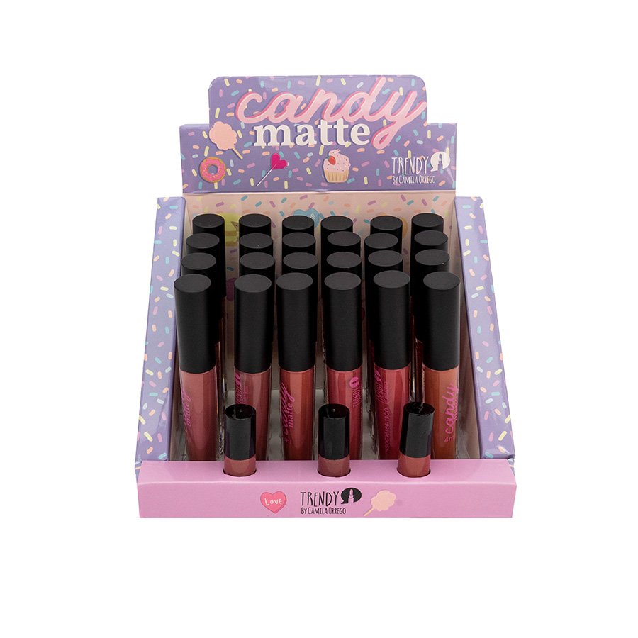 💄 Labiales Candy Matte – Trendy(USD$2,1)