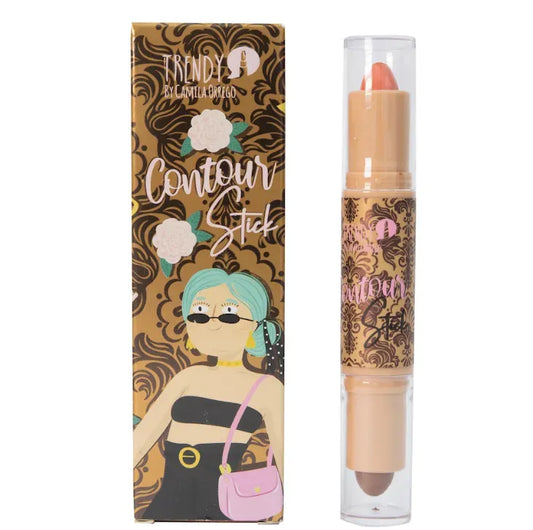 Contorno y Rubor en Barra Doble - Trendy (USD3,94)