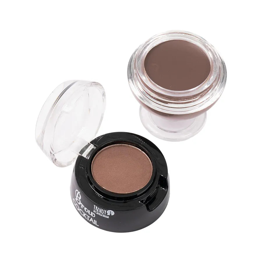 🍸 Brow Cocktail - Sombra + Pomada para Cejas | Trendy (USD$5,26)