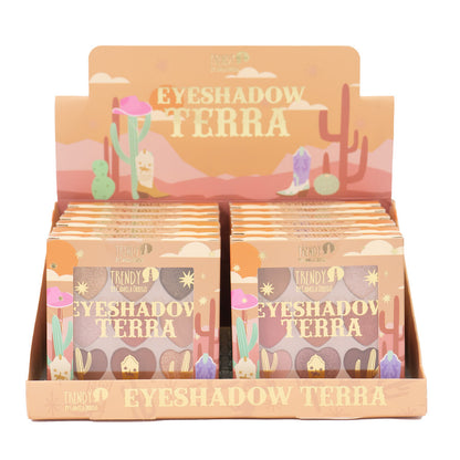 🌵 Paleta de Sombras Terra – Trendy (USD$3,94)